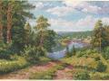 Paveikslų siuvinėjimas kryželiu paveikslas su siūlais